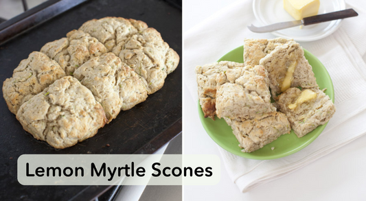 Lemon Myrtle Scones