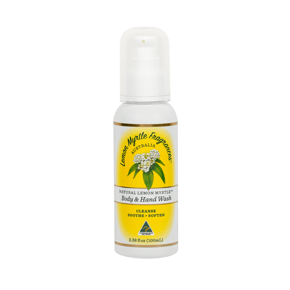 Natural Lemon Myrtle Body & Hand Wash - 100mL