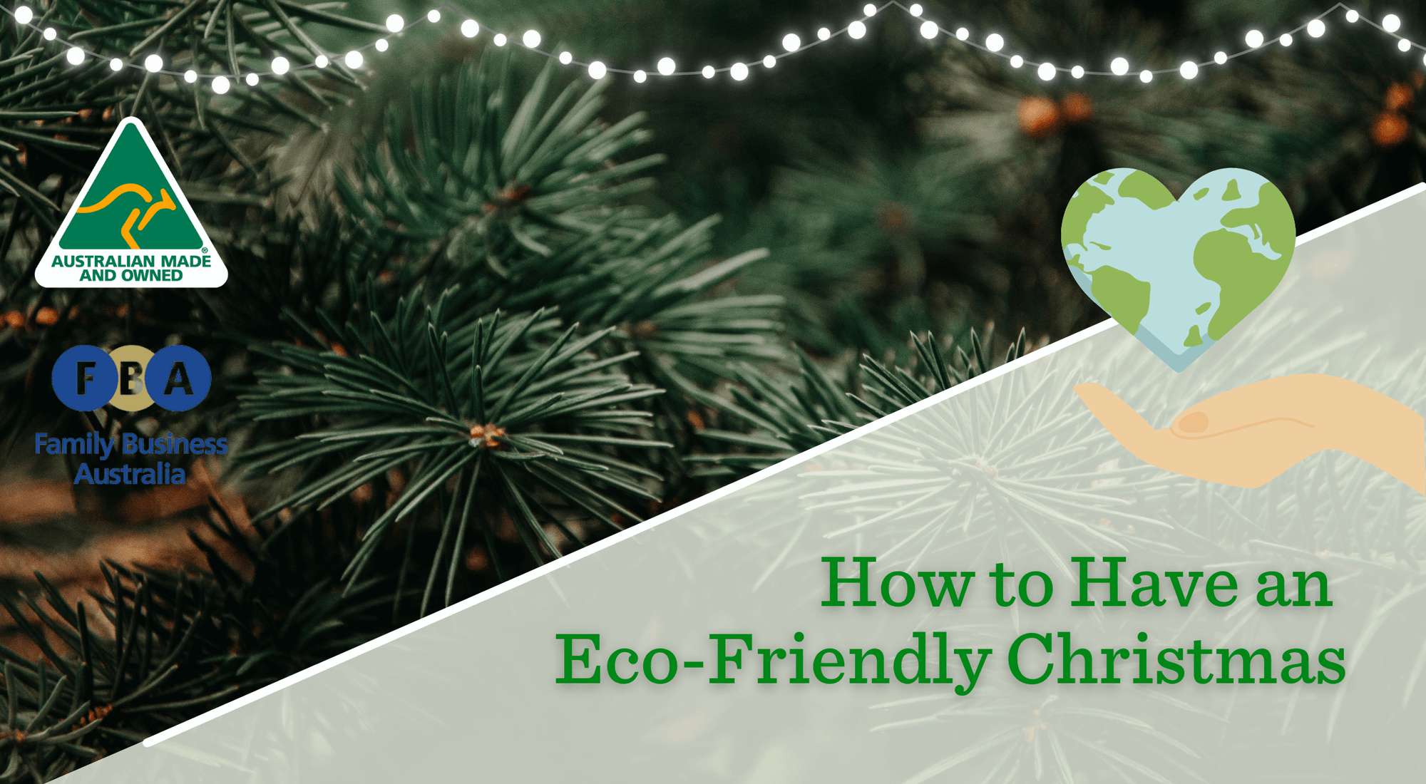 how to have an eco-friend christmas