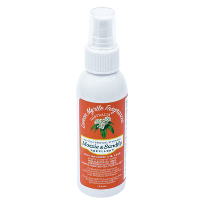 Lemon Myrtle Fragrances Natural Tropical Strength Mozzie & Sandfly Repellent - 125mL