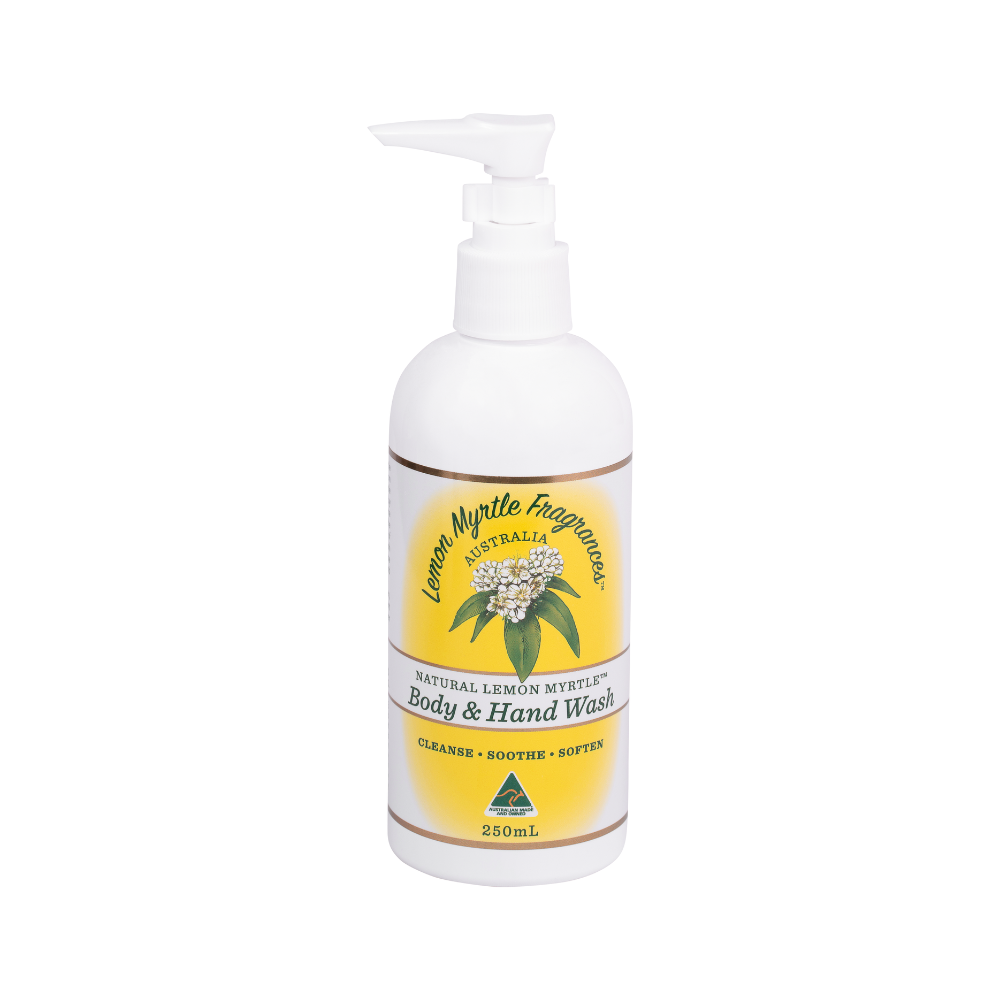 Natural Lemon Myrtle Body & Hand Wash - 250mL