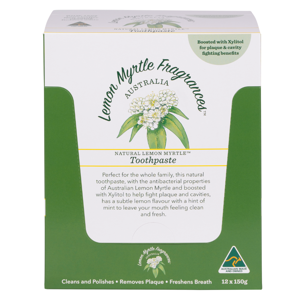 Toothpaste | Natural | Lemon Myrtle | Xylitol | Fluoride Free – Lemon ...