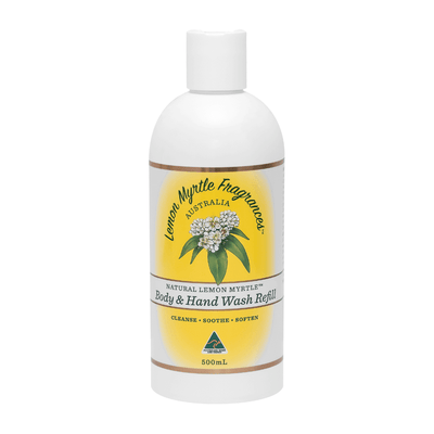 Natural Lemon Myrtle Body & Hand Wash - 500mL