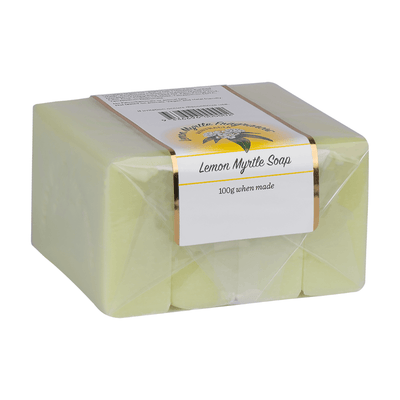Natural Lemon Myrtle Soap - Bundle of 4